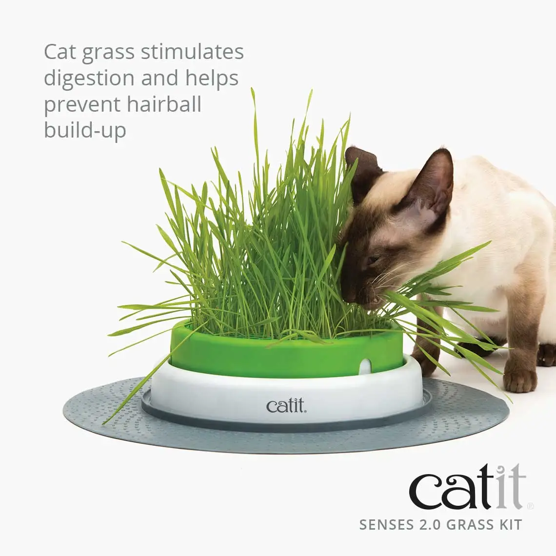 Catit Senses 2.0 Kattegræs Refill Kit sæt med 3 stk.